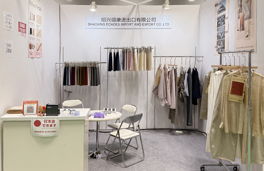 Shaoxing Echoes Textile Co., Ltd představuje na FaW TOKYO 2026 s úspěšným závěrem
